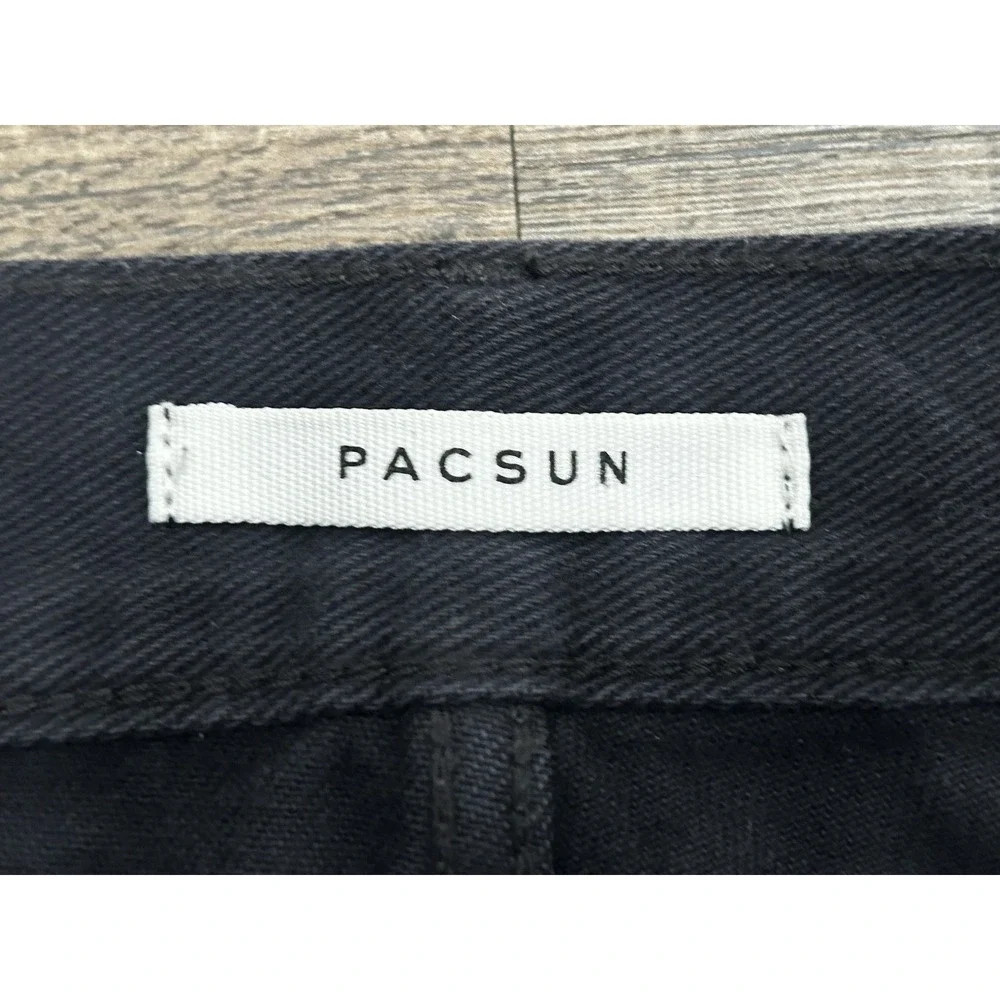Pacsun‎ Ultra High Rise Slim Ripped Distressed Black Jeans Women's Size 25
